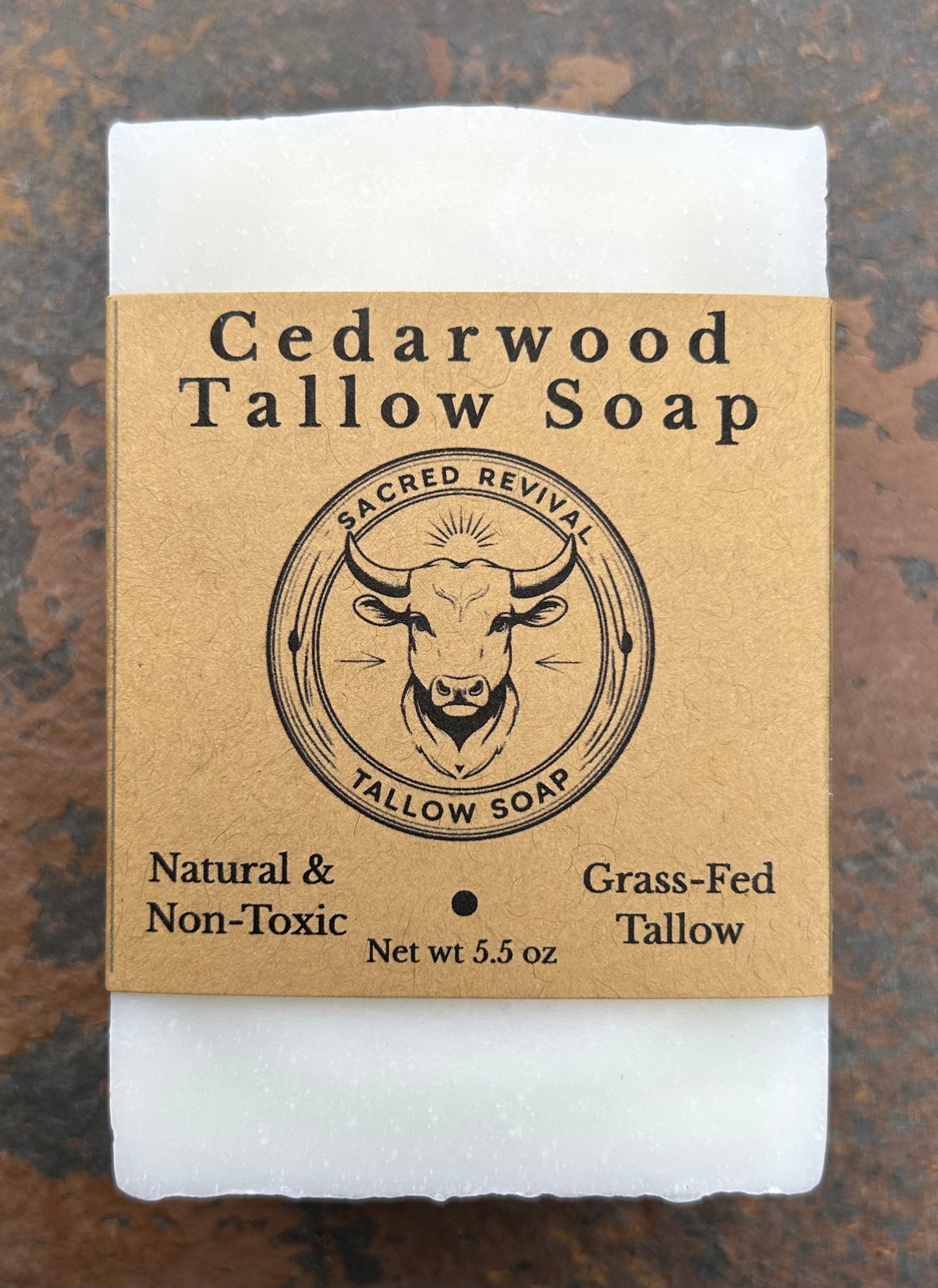 Grass-Fed Tallow Soap - 5.5 oz